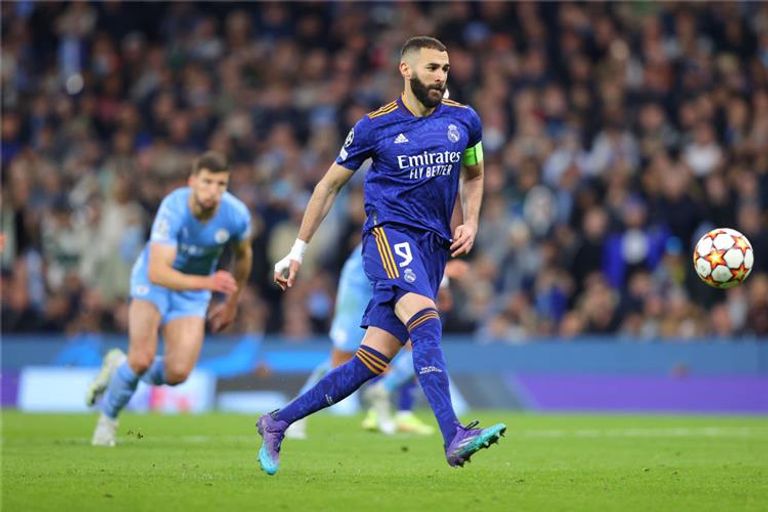 كريم بنزيما لاعب ريال مدريد