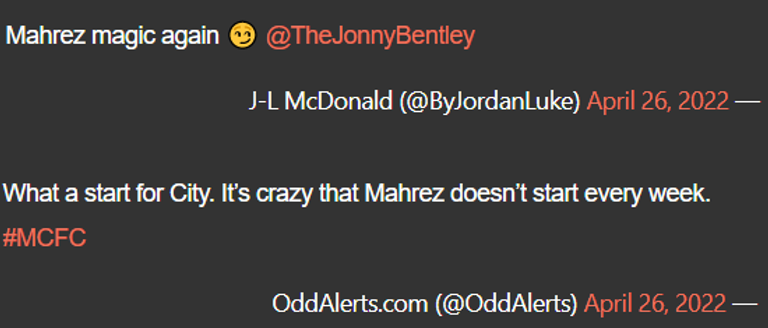 تغريدات إشادة بمحرز