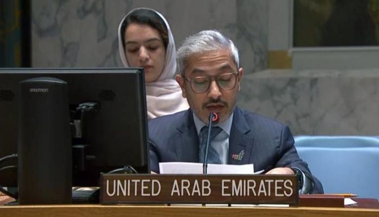 السفير محمد بوشهاب نائب مندوبة دولة الإمارات لدى الأمم المتحدة