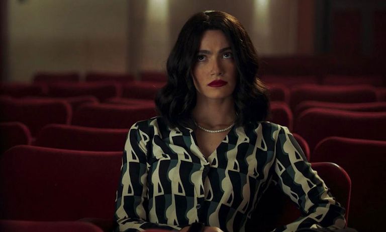 أحمد داود وتارا عماد من مشهد من المسلسل