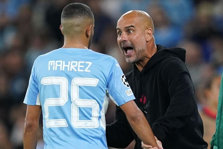 جوارديولا ورياض محرز رياض محرز