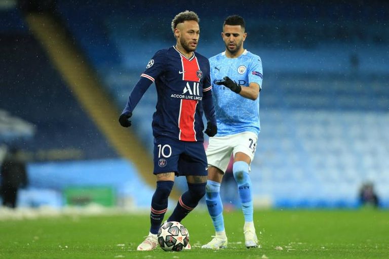 رياض محرز ونيمار رياض محرز