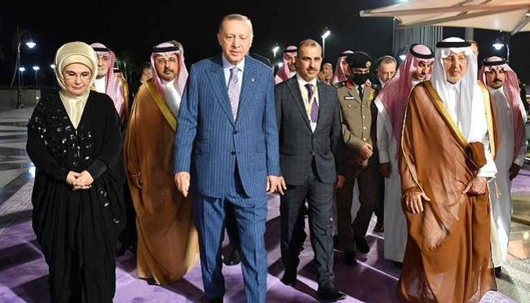 وصول الرئيس التركي إلى المملكة العربية السعودية
