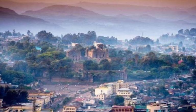 مدينة جوندر بإقليم امهرة شمال إثيوبيا