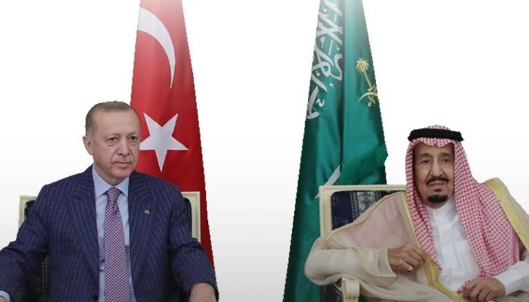 العاهل السعودي والرئيس التركي