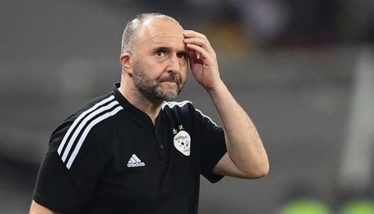 جمال بلماضي مدرب منتخب الجزائر 