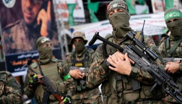 عناصر مسلحة تابعة لحركة حماس - أرشيفية