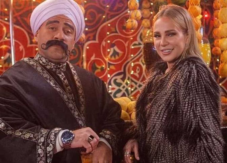 الفنانة المصرية هنادي مهنا في مهرجان المزاريطة