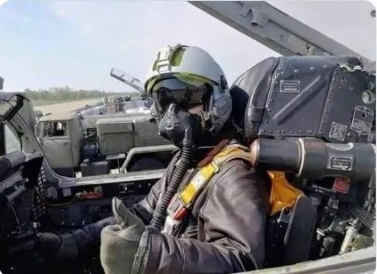 الرائد ستيبان تارابالكا الطيار الأوكراني