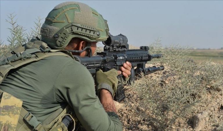 آليات عسكرية تركية على الحدود مع العراق