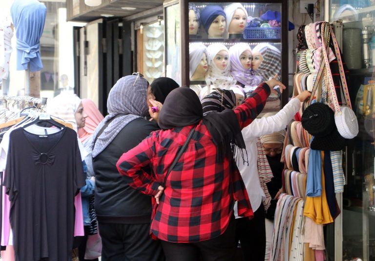 سوق بربور في بيروت.