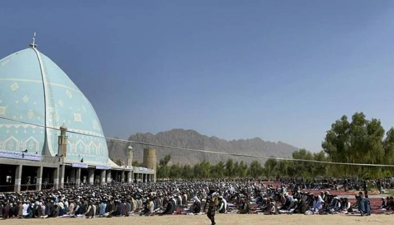 مسج بقندهار أدى فيه زعيم طالبان صلاة عيد الفطر