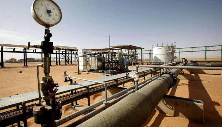 أحد الحقول النفطية في ليبيا- (أرشيفية)