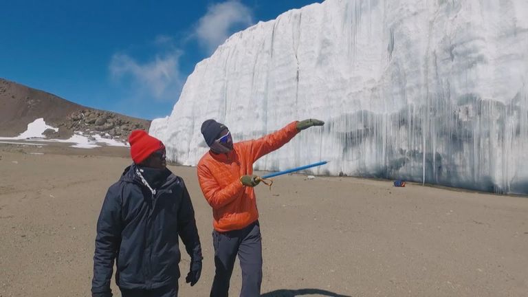 باحة الجليد الشمالية المجمدة حديقة الجبل الوطنية