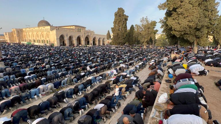 جانب من صلاة عيد الفطر