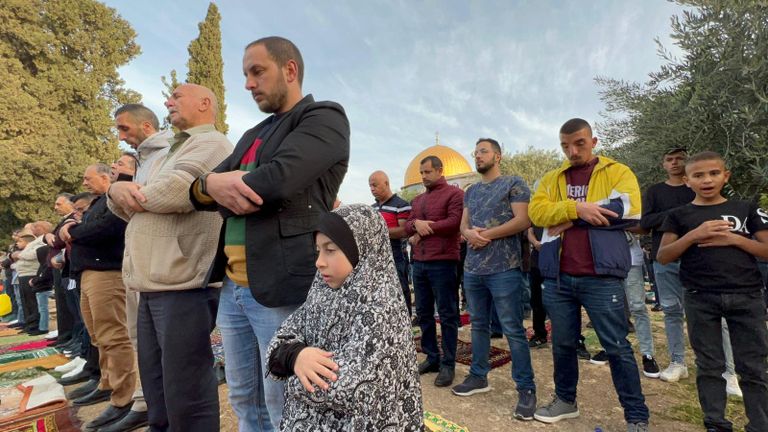 جانب من صلاة عيد الفطر