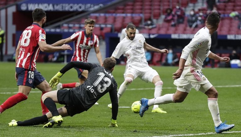 ريال مدريد ضد أتلتيكو مدريد زين الدين زيدان مدرب ريال مدريد السابق