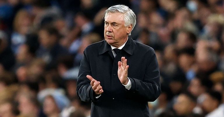 أنشيلوتي مدرب ريال مدريد ضد مانشستر سيتي مدرب ريال مدريد ضد مانشستر سيتي في دوري أبطال أوروبا