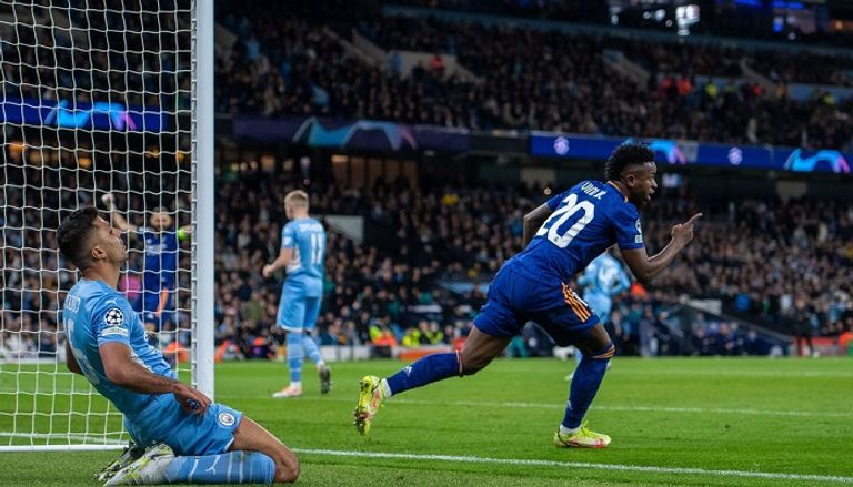 ريال مدريد ضد مانشستر سيتي في دوري أبطال أوروبا جوارديولا مدرب مانشستر سيتي ضد مدرب ريال مدريد