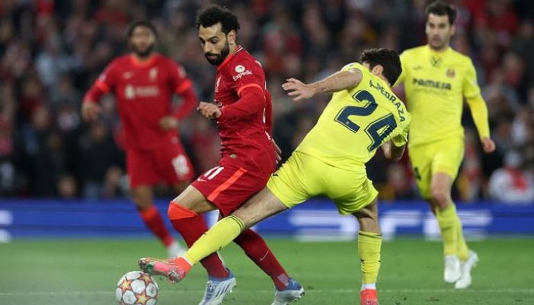 محمد صلاح نجم ليفربول ضد فياريال في دوري أبطال أوروبا