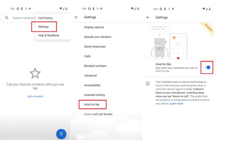 Phone by Google مساعد جوجل