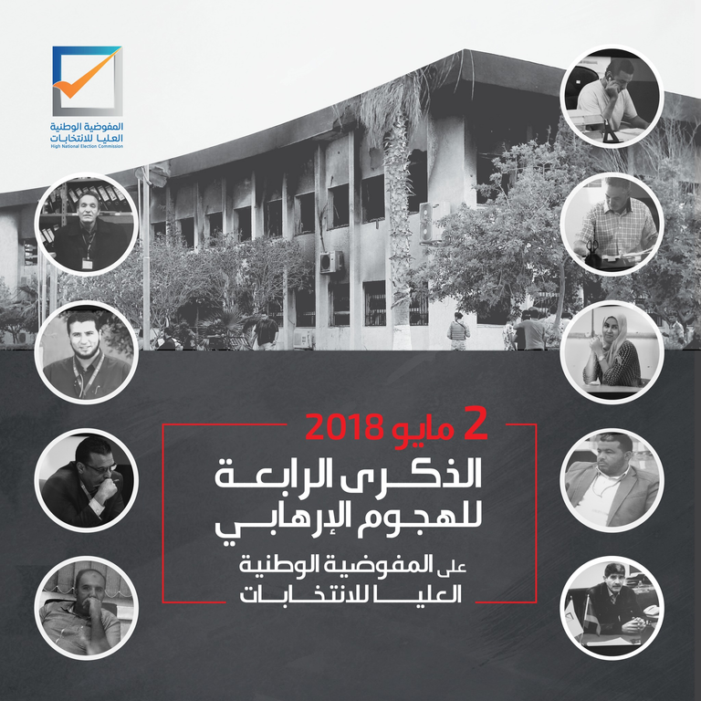 شعار مفوضية الانتخابات الليبية 