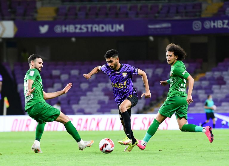 العين ضد شباب الأهلي العين الإماراتي