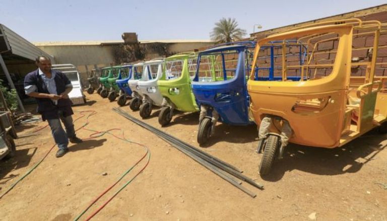 توك توك كهربائي في السودان