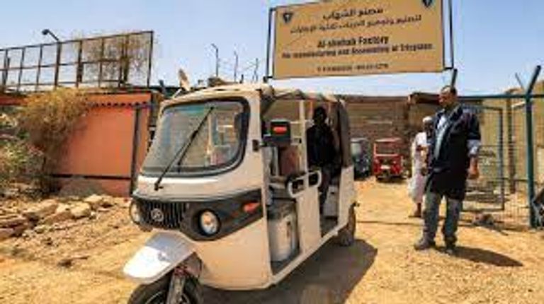 توك توك كهربائي في السودان