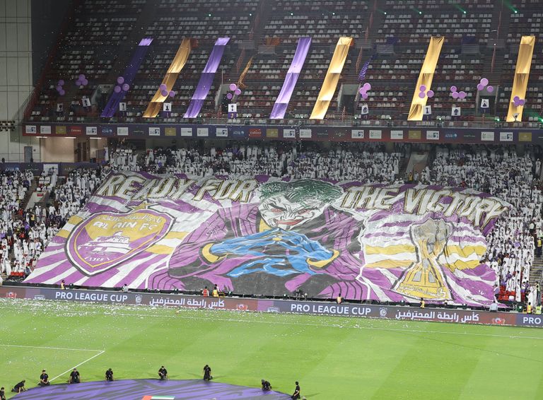 حضور جماهيري قوي في نهائي كأس رابطة المحترفين الإماراتية