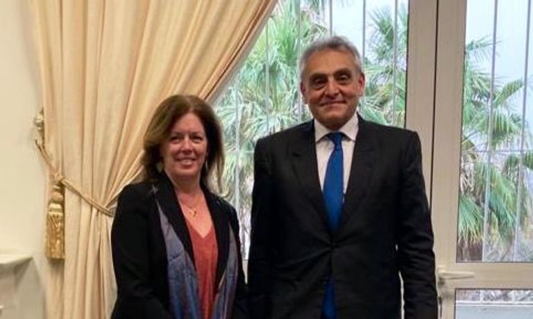 ستيفاني وليامز وفوزي النويري