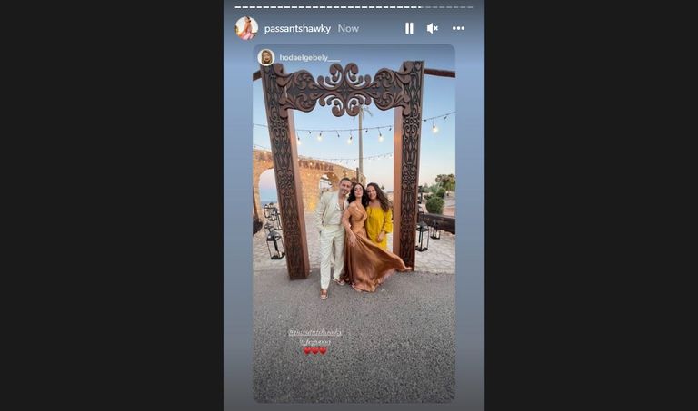 محمد فراج وبسنت شوقي