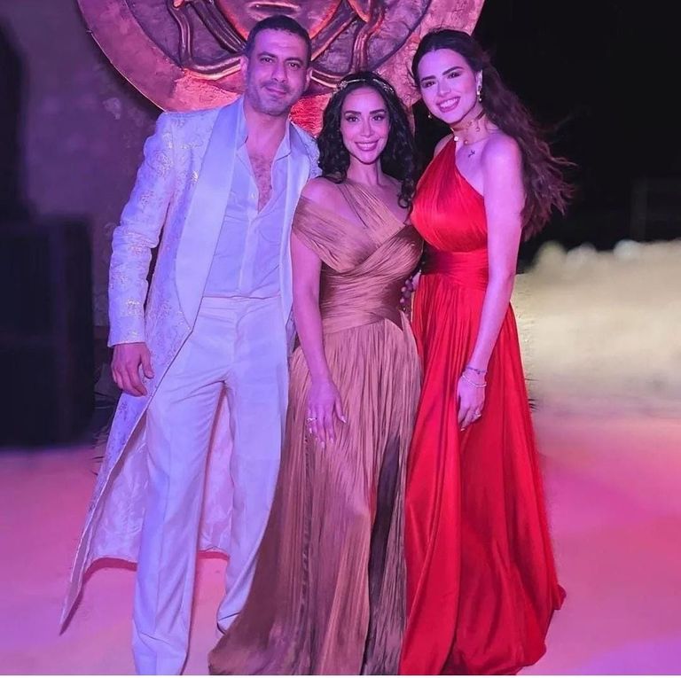 حفل حنة محمد فراج وبسنت شوقي