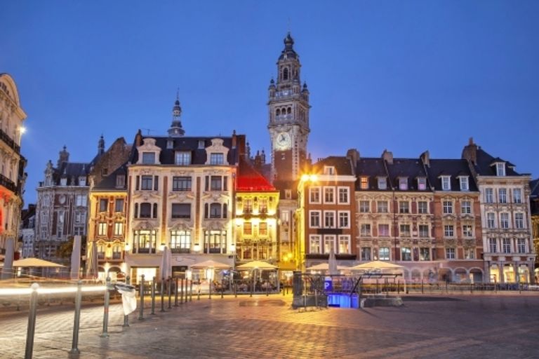 La ville de Lille en France