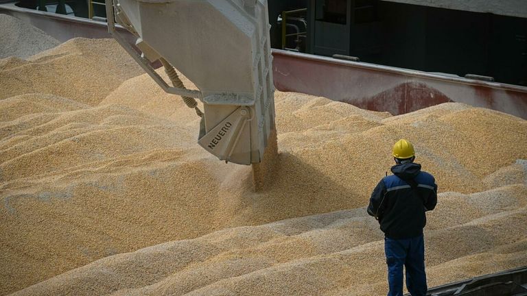 مرفأ روماني مطل على البحر الأسود ينشط في تصدير المحاصيل الأوكرانية مرفأ روماني مطل على البحر الأسود ينشط في تصدير المحاصيل الأوكرانية