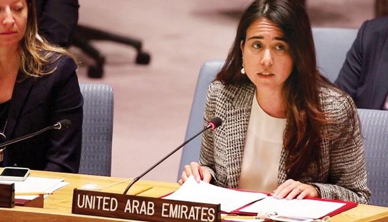 السفيرة لانا نسيبة مندوبة دولة الإمارات لدى الأمم المتحدة