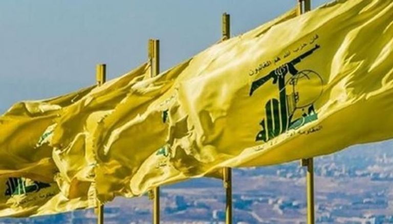 أعلام مليشيات حزب الله اللبناني