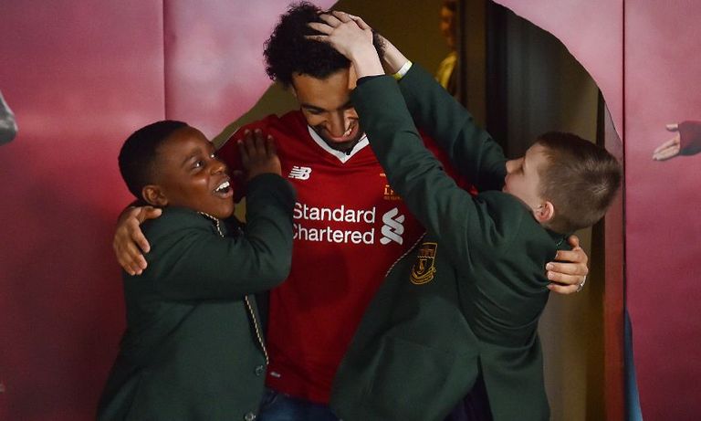 محمد صلاح نجم ليفربول الإنجليزي محمد صلاح نجم ليفربول