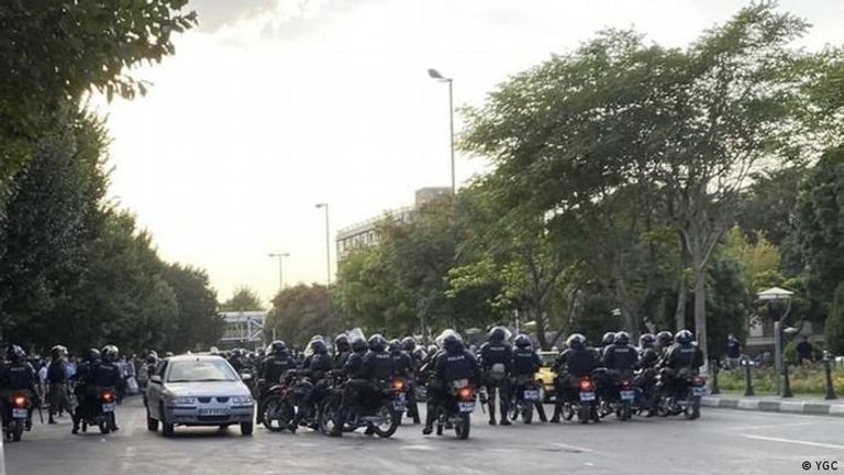 جانب من احتجاجات سابقة في خوزستان