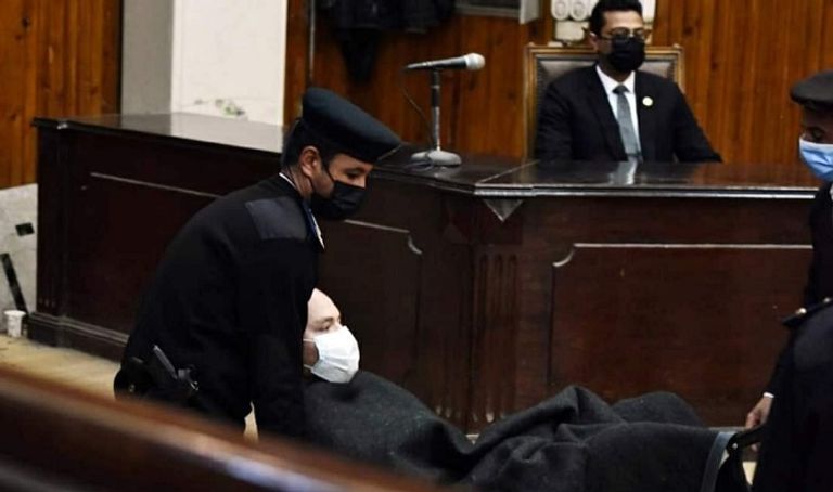 المتهم كريم الهواري وسيارته بعد التصادم