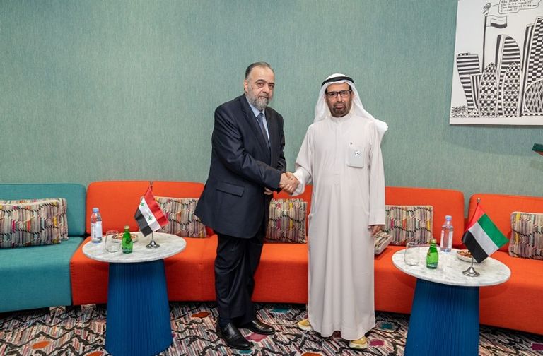 النعيمي ووزير الأوقاف المصري