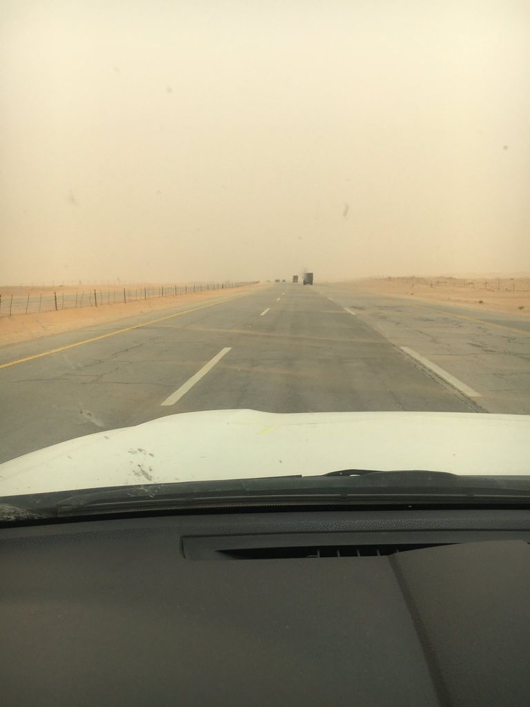 عاصفة ترابية في السعودية - أرشيفية