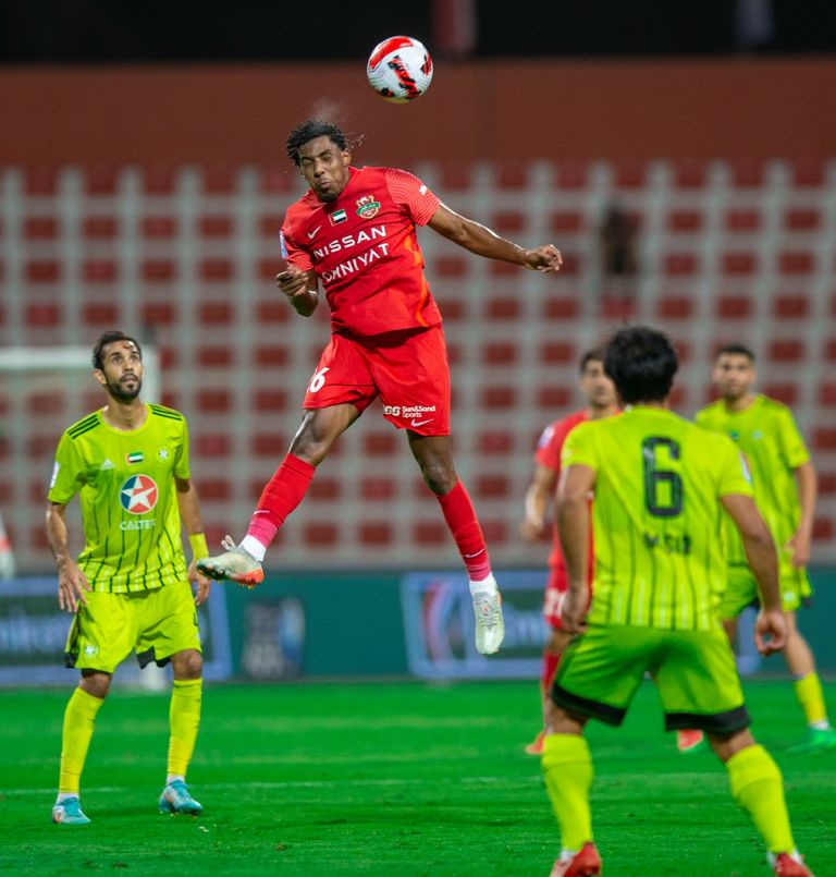 شباب الأهلي ضد اتحاد كلباء العين ضد الظفرة