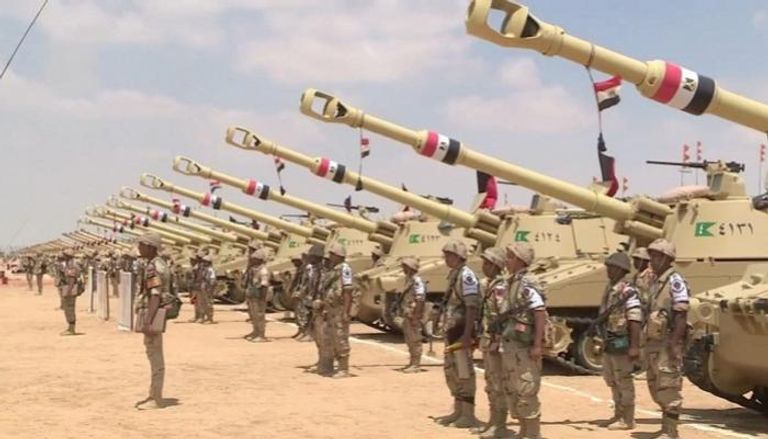 تضامن واسع مع الجيش المصري في معركته ضد الإرهاب