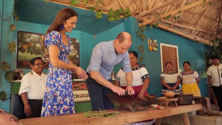 الأمير ويليام وزوجته كيت ميدلتون