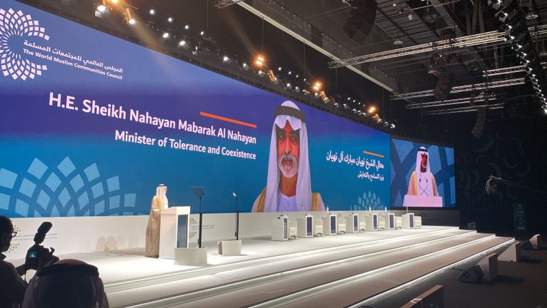 الشيخ نهيان بن مبارك آل نهيان وزير التسامح والتعايش الإماراتي