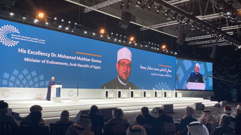 كلمة الدكتور محمد مختار جمعة وزير الأوقاف المصري