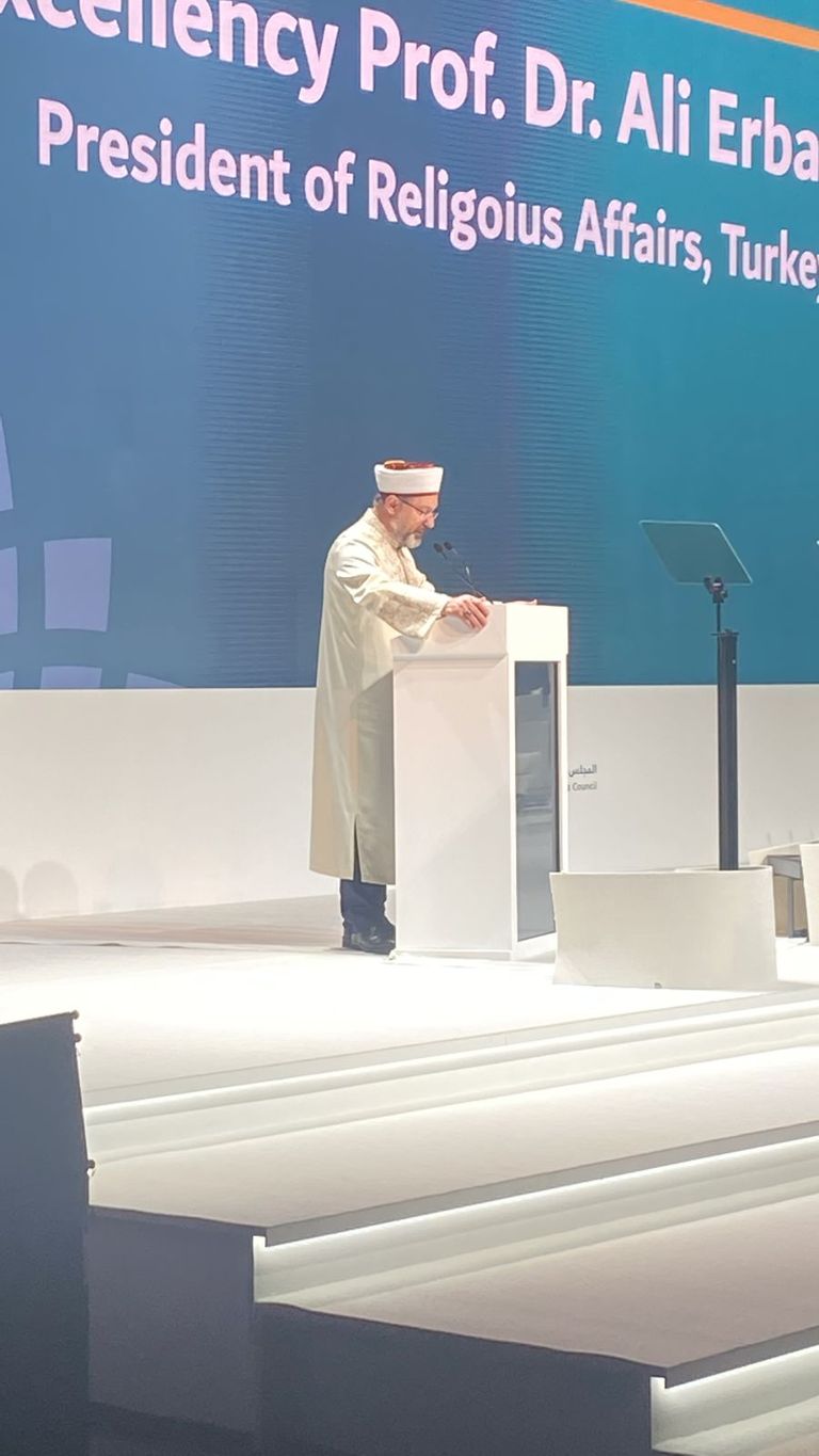 رئيس الشؤون الدينية في تركيا علي أرباش