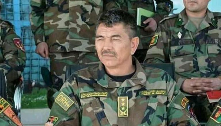 العسكري الأفغاني المعتقل العقيد محمد أمين بورومند