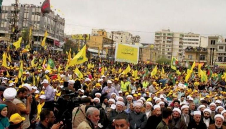 تجمع لأنصار حزب الله في لبنان 
